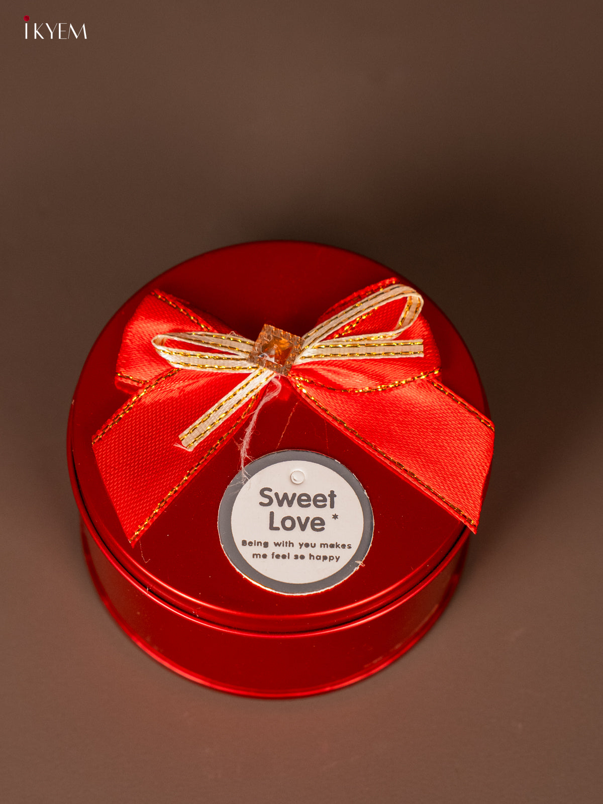 Stunning Red Round Gift Box