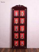 Timeless Dasavatharam Handmade Tanjore Painting 