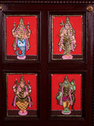 Timeless Dasavatharam Handmade Tanjore Painting 1