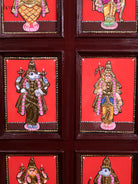 Timeless Dasavatharam Handmade Tanjore Painting 2