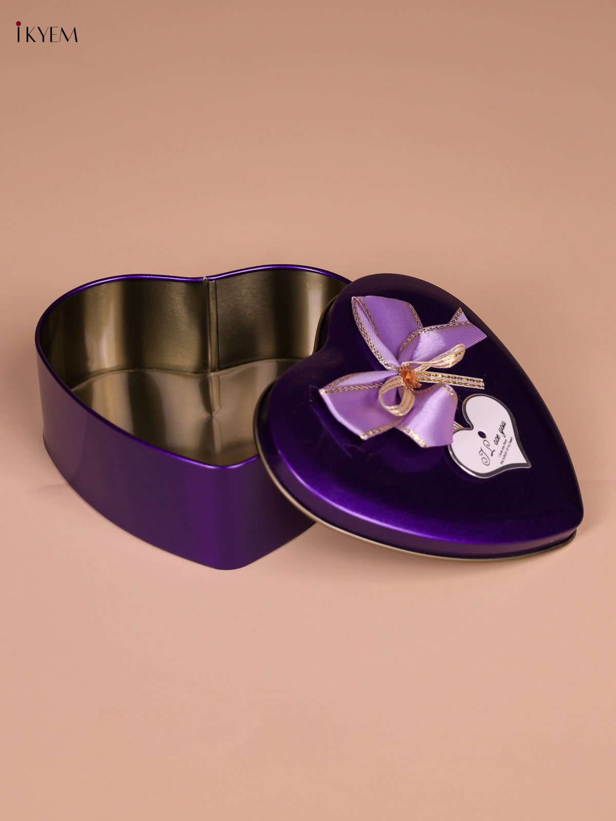 Timeless Deep Violet Heart Gift Box 1