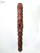 Timeless Hand Carved Horse & Rider Wooden Wall Bracket Set 2