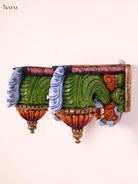 Timeless Hand Painted Yali Wooden Wall Bracket Set 3