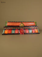 Timeless Wooden Hand Carved Temple Gopuram Panel 3