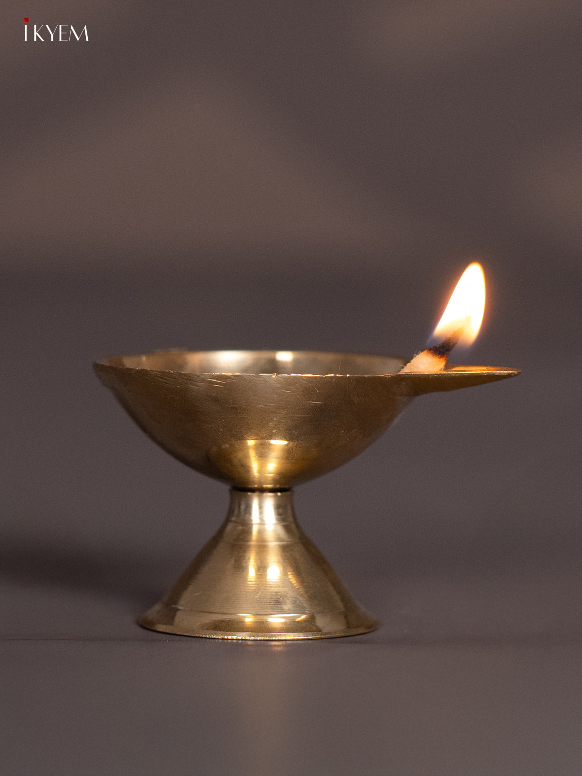 Traditional 1.5 Inch Brass Diya