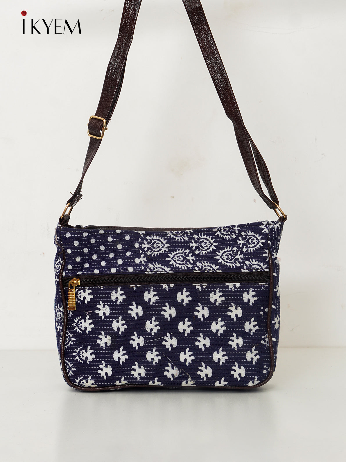 Blue - Ajrakh Handbag