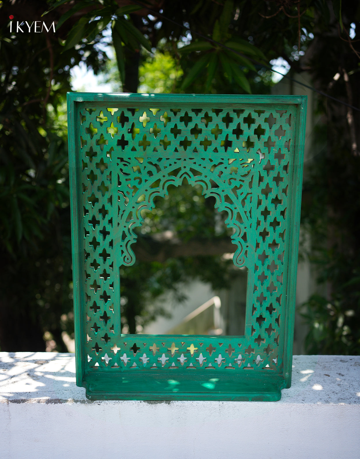Green Jharokha Frames